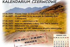 Slajd3 harmonogram wydarzeń w czerwcu c.d.