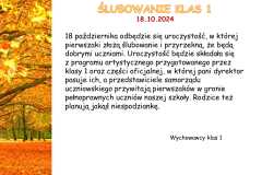 zdjęcie przedstawia opis wydarzenia październikowego