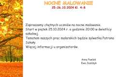 zdjęcie przedstawia opis wydarzenia październikowego