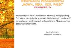 zdjęcie przedstawia opis wydarzenia październikowego