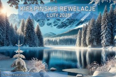zdjęcie przedstawia stronę tytułową szkolnego biuletynu informacyjnego o wydarzeniach lutowych