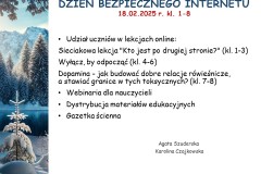 zdjęcie przedstawia opis  wydarzenia lutowego