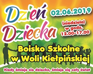 Plakat Dzien dziecka2019 Wola Kiełpińska kopia